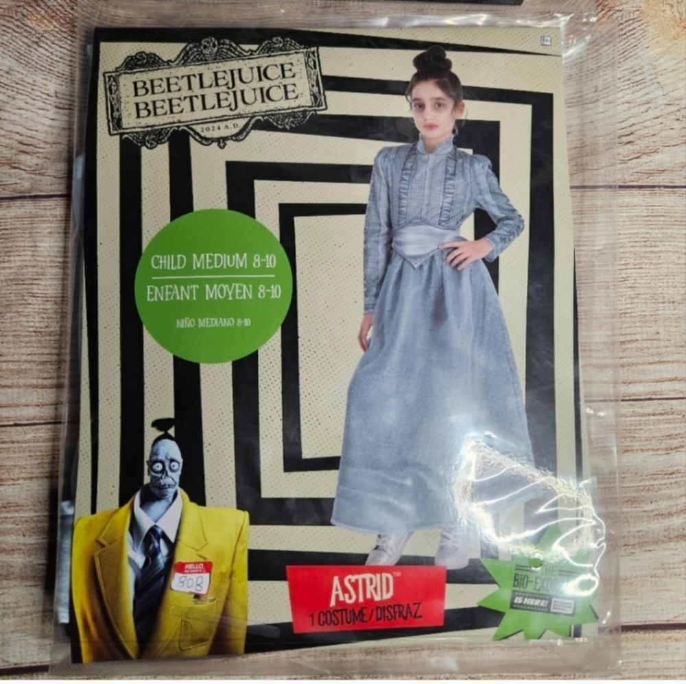 Beetlejuice Beetlejuice Astrid Halloween Cosplay Costume Dress